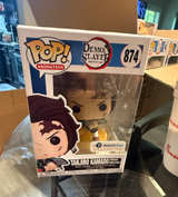 Funko Pop! Animation: Demon Slayer - Tanjiro Kamado (Hinokami Kagura Dance) Galactic Toys Exclusive #874 - Image 1