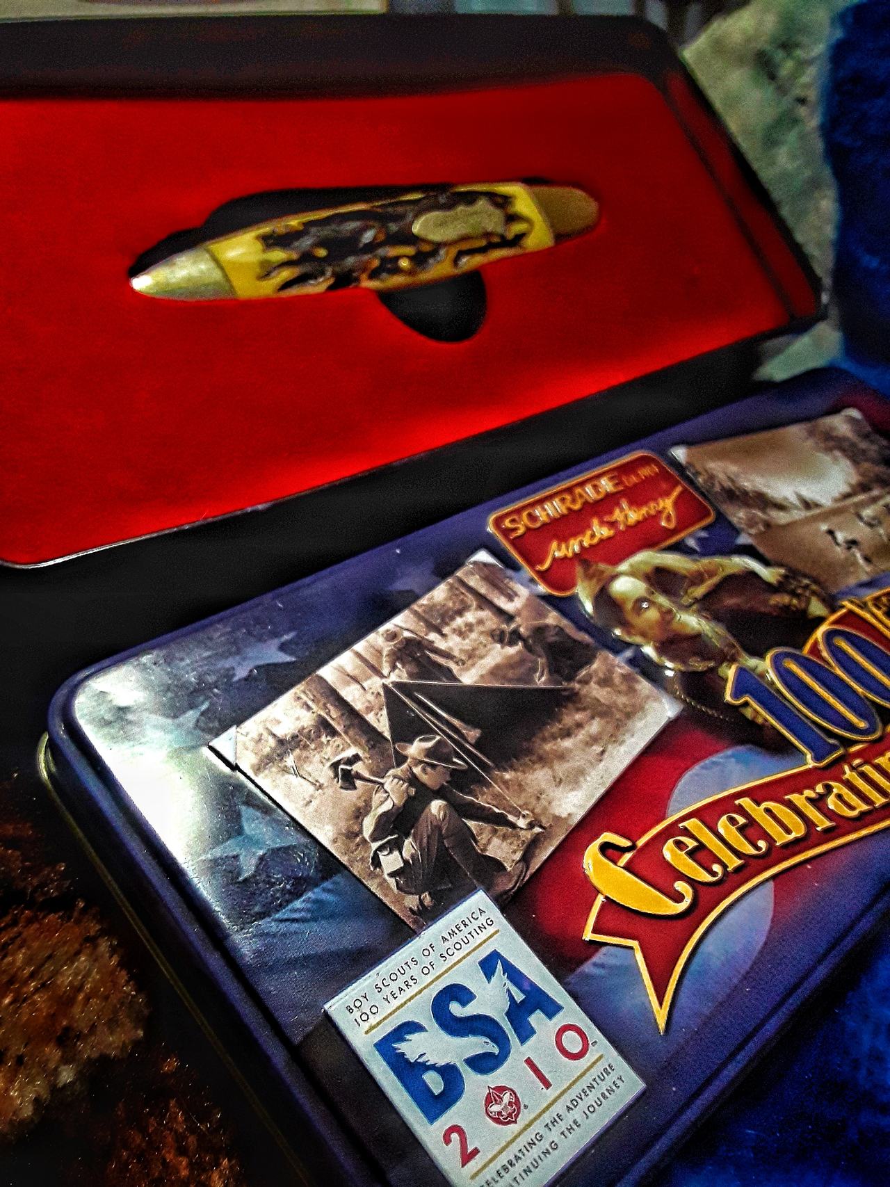Schrade Uncle Henry BSA 100th Anniversary Pocket Knife