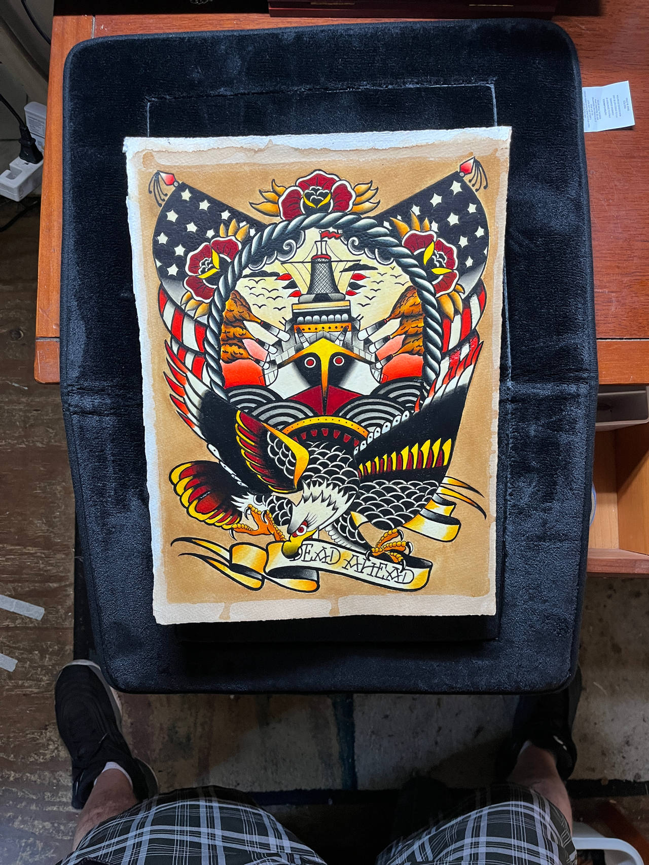 Traditional American Tattoo Flash Art