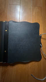 Vintage Oval Wooden Acetate Scrapbook/Photobook - Image 6