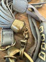 Lucky Brand Foldover Crossbody Purse Turquoise Bag - Image 5