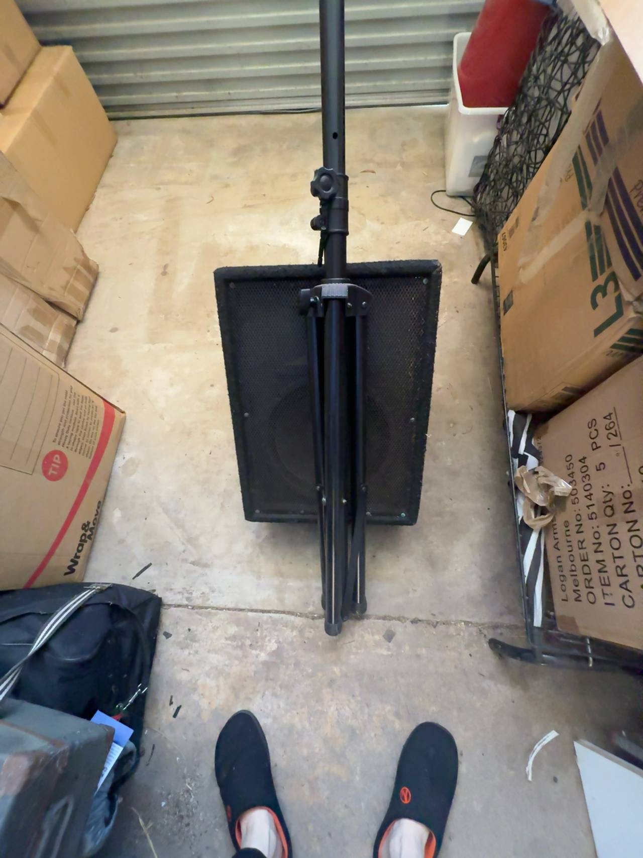 Hercules Auto Lock Speaker Stand with EZ Adaptor