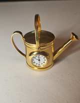 Timex Miniature Watering Can Brass Clock - Image 2