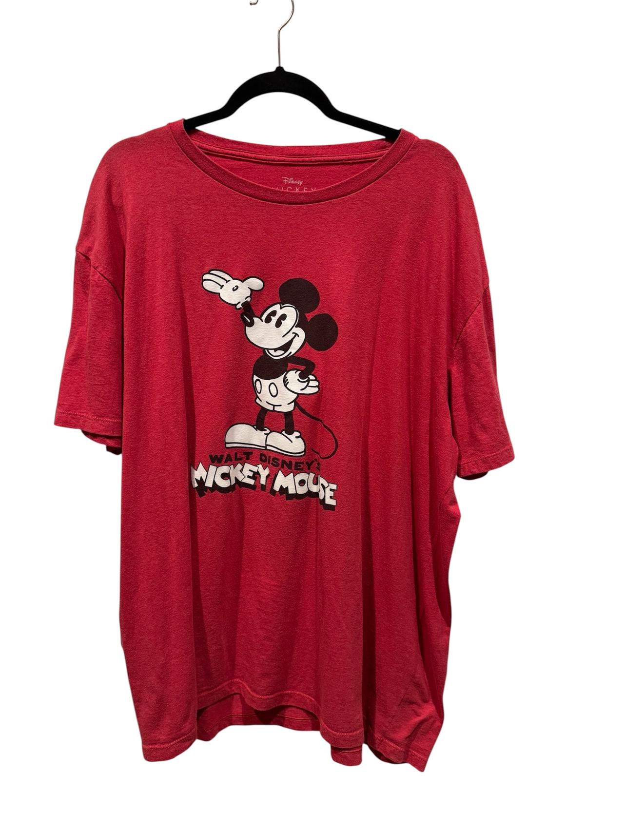 Disney Mickey Mouse graphic T-Shirt red Men’s size 2XL