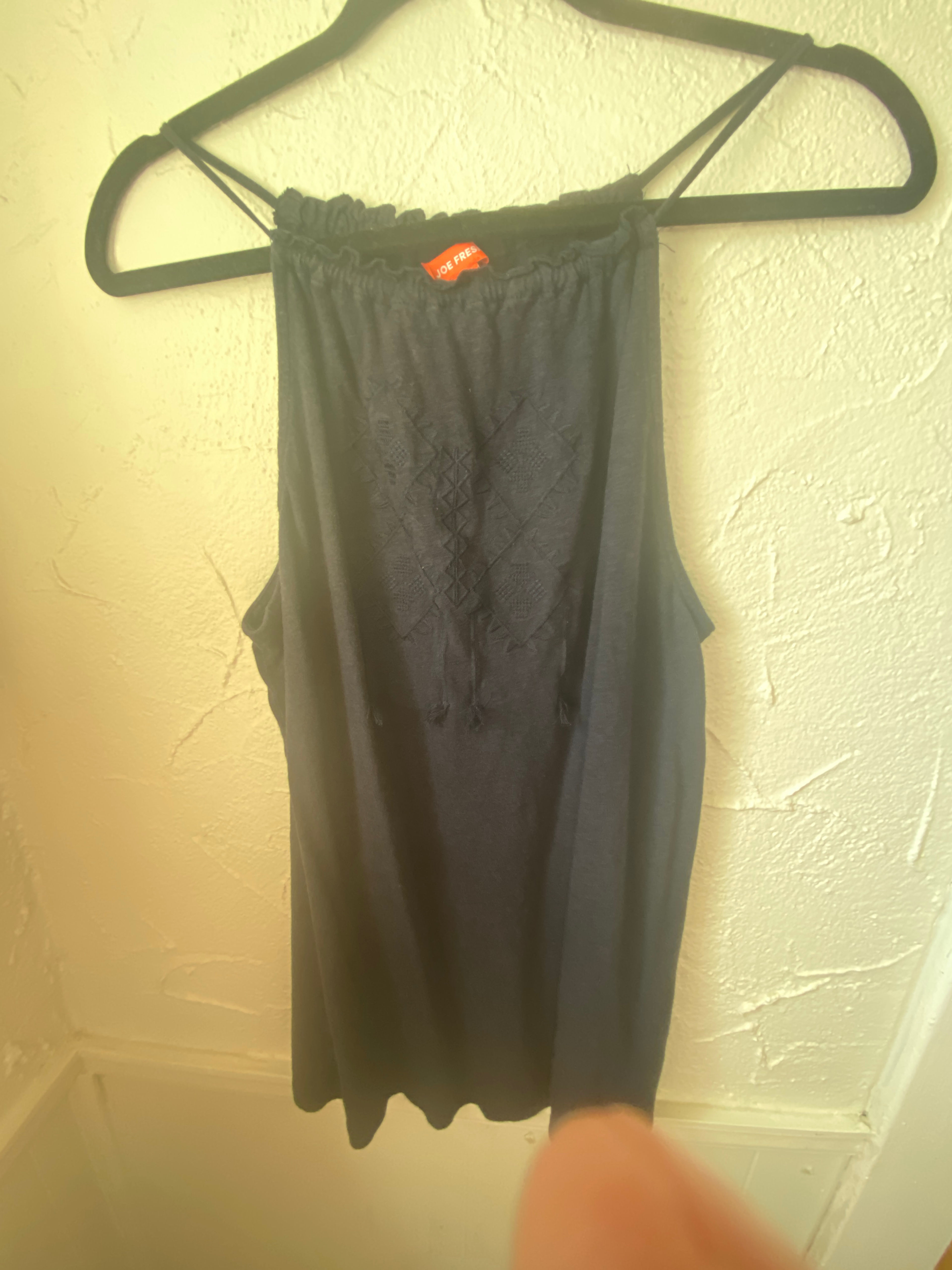 Joe Fresh Sleeveless Halter Top - Meduum