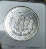 1884-CC Morgan Silver Dollar MS64 NGC - Image 2