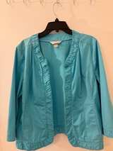 Christopher & Banks Ruffle Neck Light Jacket - Image 5