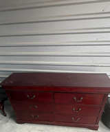 Traditional 6-Drawer Wood Dresser - Image 1