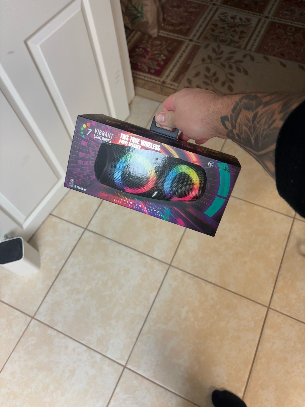 Top Tech TWS True Wireless Party Speaker Black