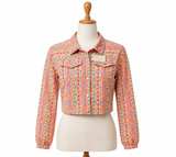 Glassons Southwestern Print Denim Jacket - Image 2