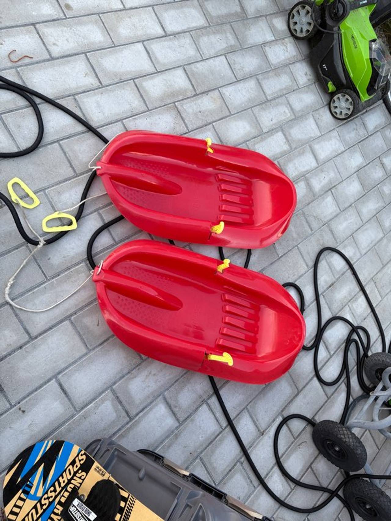 Plastic Snow Sled