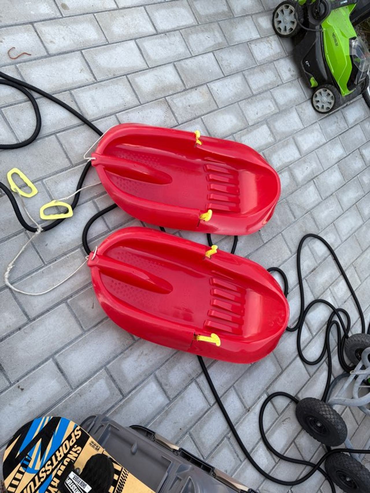 Plastic Snow Sled