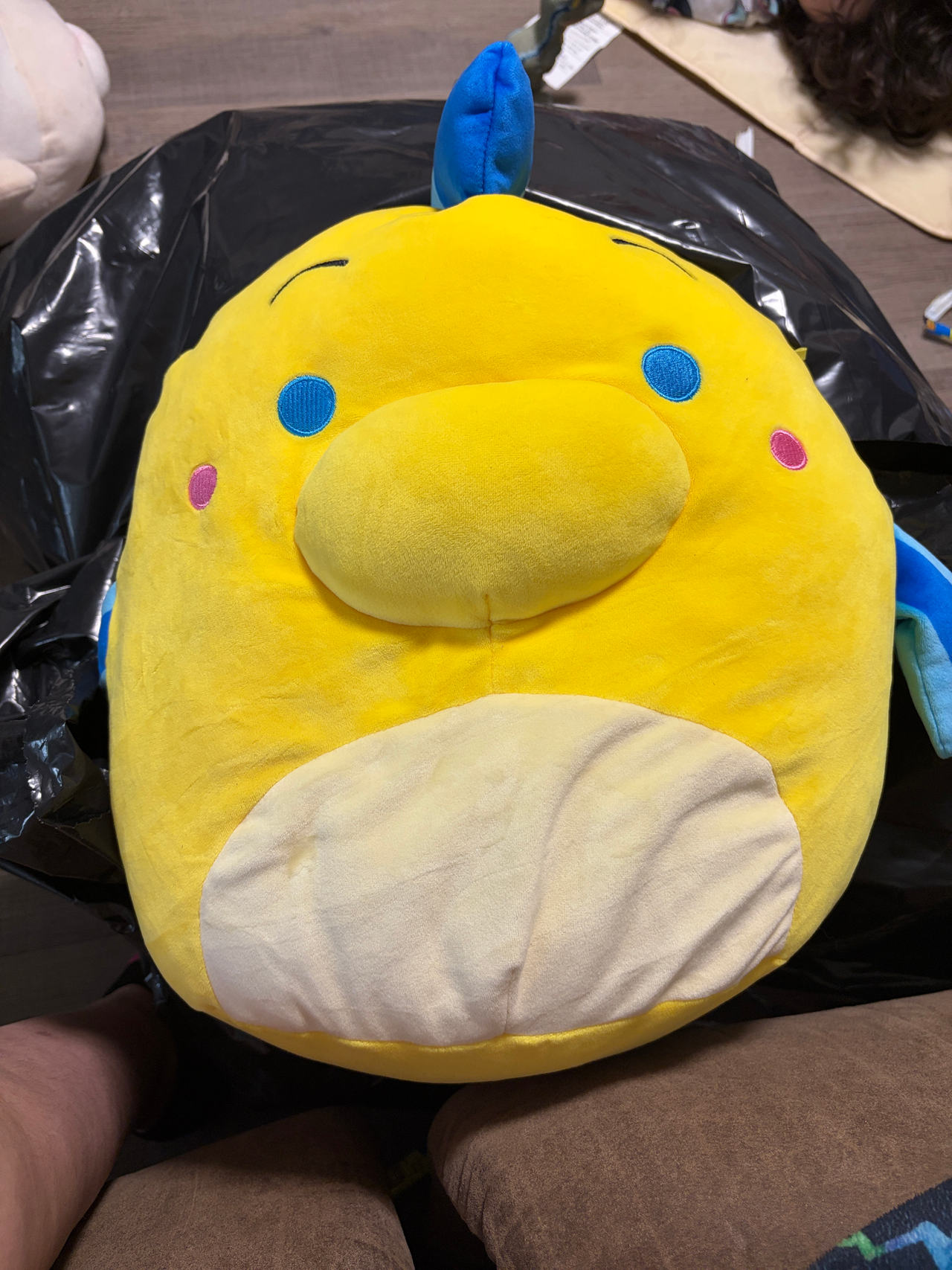 Disney Flounder Squishmallow Plush