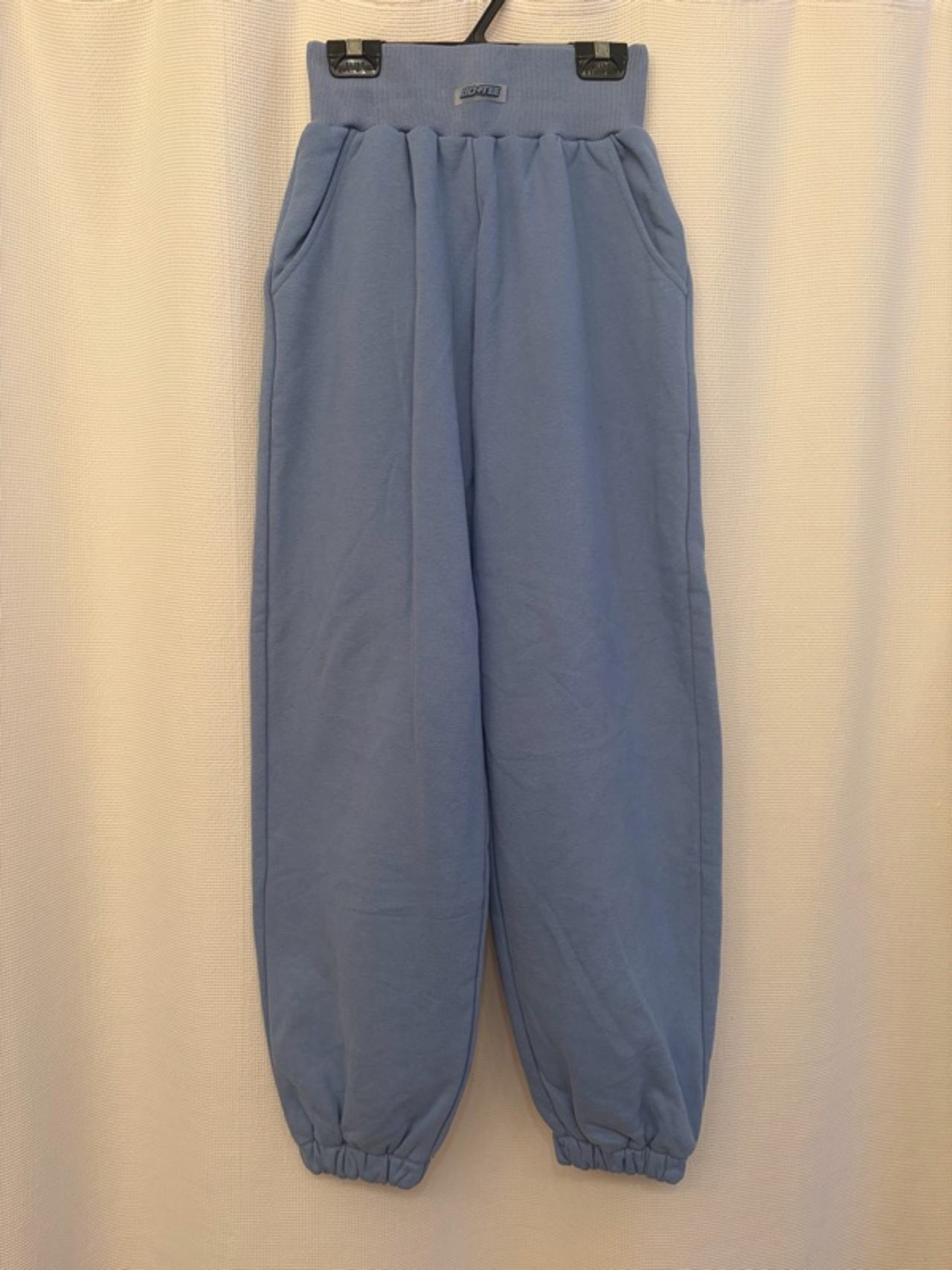 Raucohouse Eve Pigment Fleece Jogger Sweatpants Blue