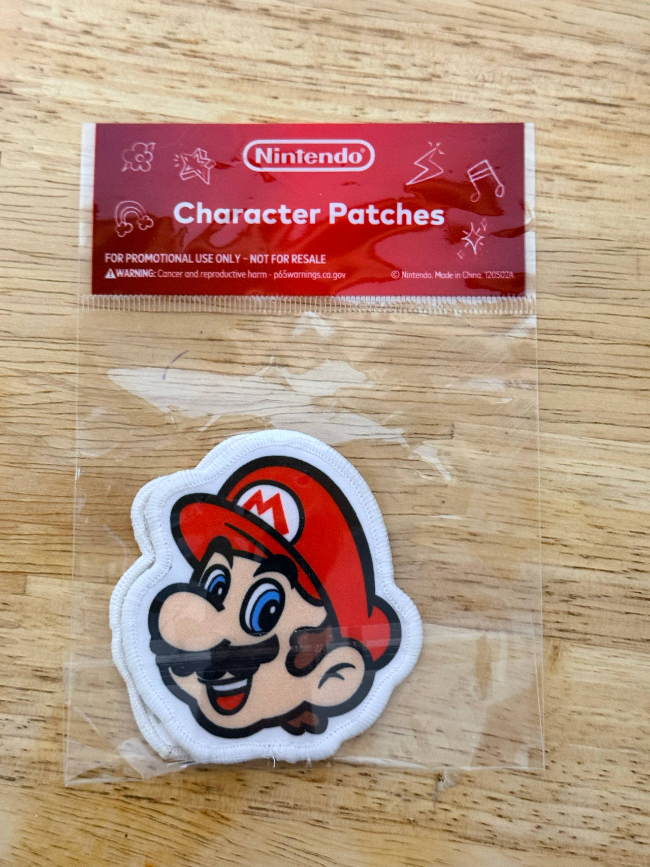 Nintendo Character Patches - Mario