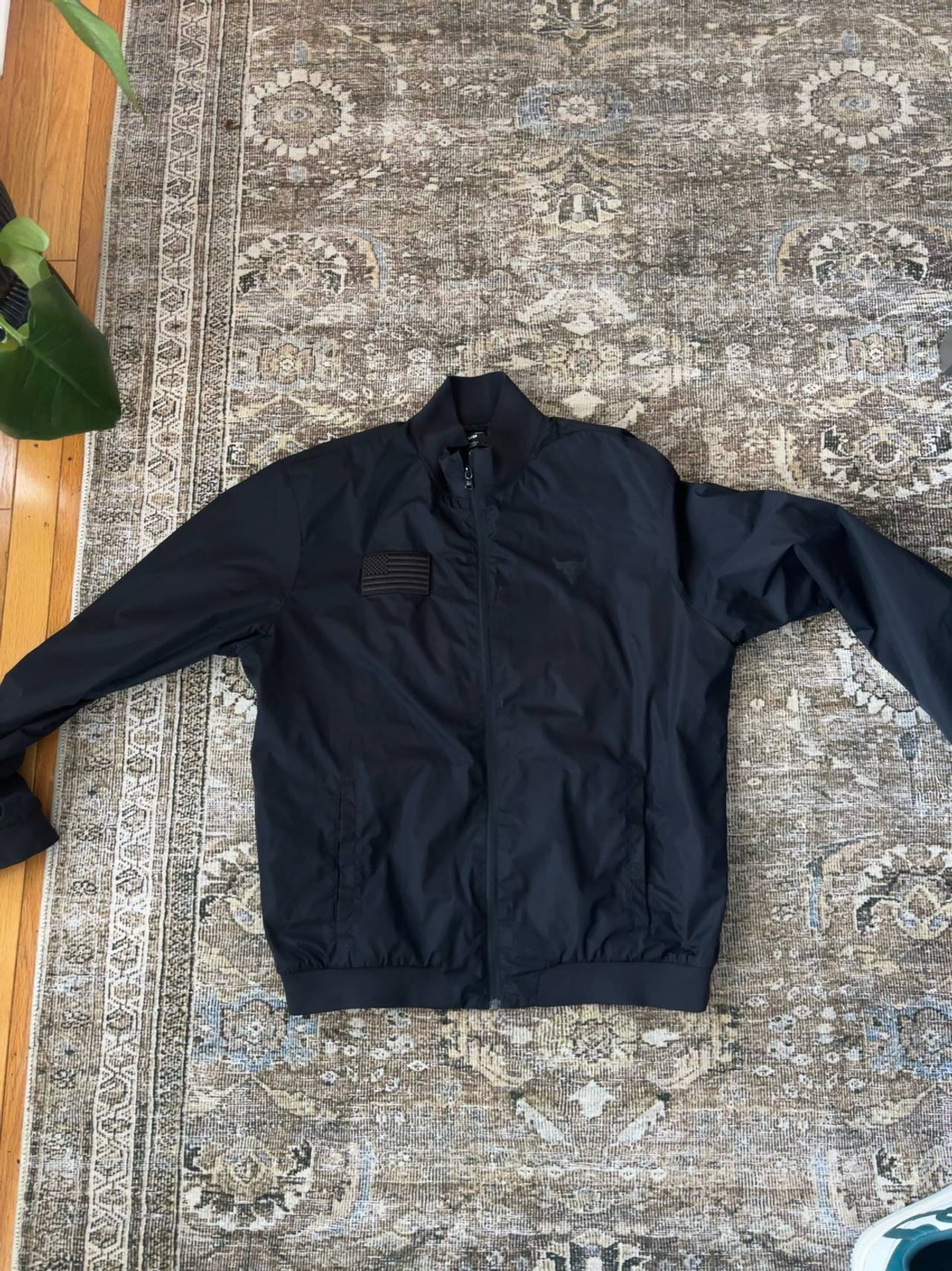 Under Armour Project Rock Bomber Jacket Black