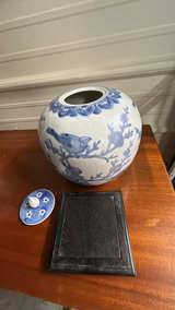 Chinese Blue & White Ginger Jar - Image 8