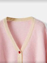 Strawberry Patch Knit Cardigan - Image 3