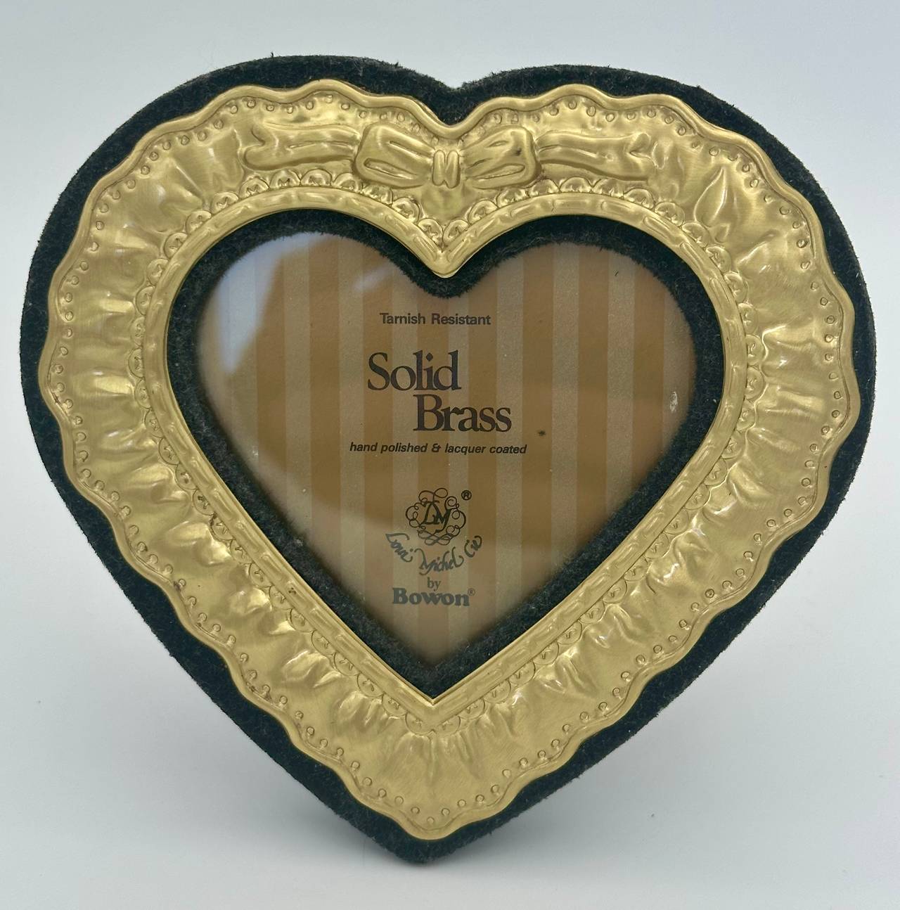 Louis Michel Co. by Bowon Solid Brass Heart Frame