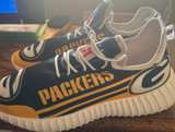 Green Bay Packers NFL Custom Sneakers - Image 2