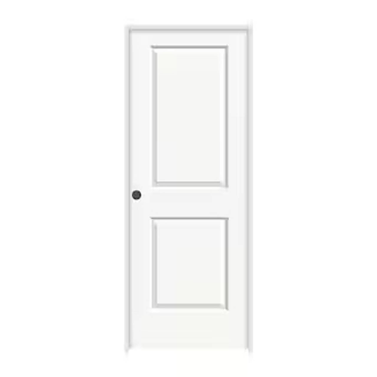 JELD-WEN 2-Panel Square Top White Interior Door