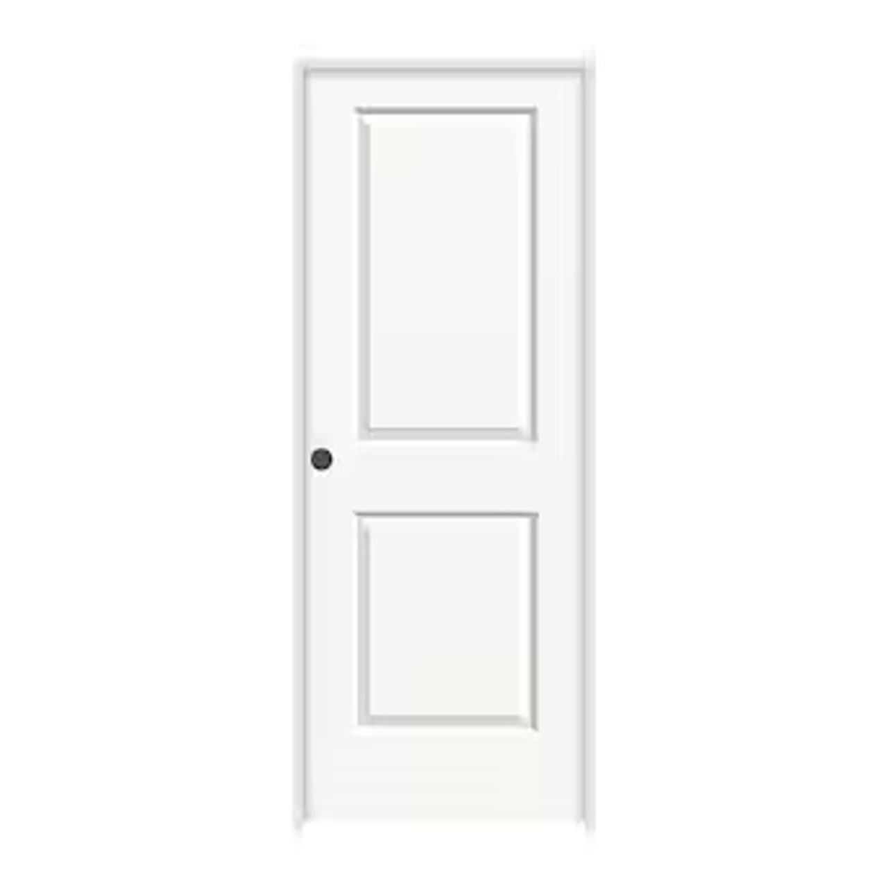 JELD-WEN 2-Panel Square Top White Interior Door