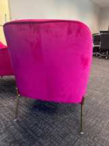 Velvet Accent Chair - Image 3