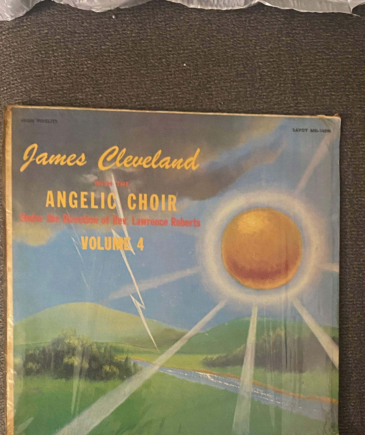 James Cleveland with the Angelic Choir Vol. 4 Vinyl LP