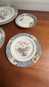 Lenox Ming Birds Black Backstamp Dinner Plate Set of 4 Mede in USA - Image 4