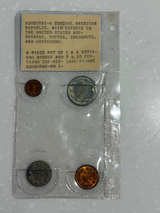 Honduras 4 Piece Coin Set 1, 2, 5, 10 Centavos 1931-1957 UNC - Image 1