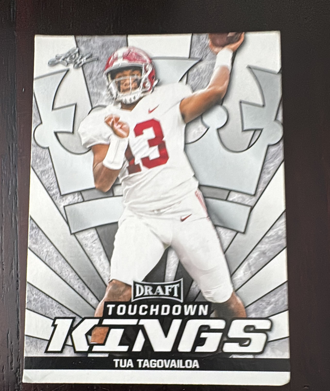 2020 Leaf Draft Touchdown Kings Tua Tagovailoa #TK-01