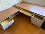 Steelcase Vintage L-Shaped Tank Desk - Image 4