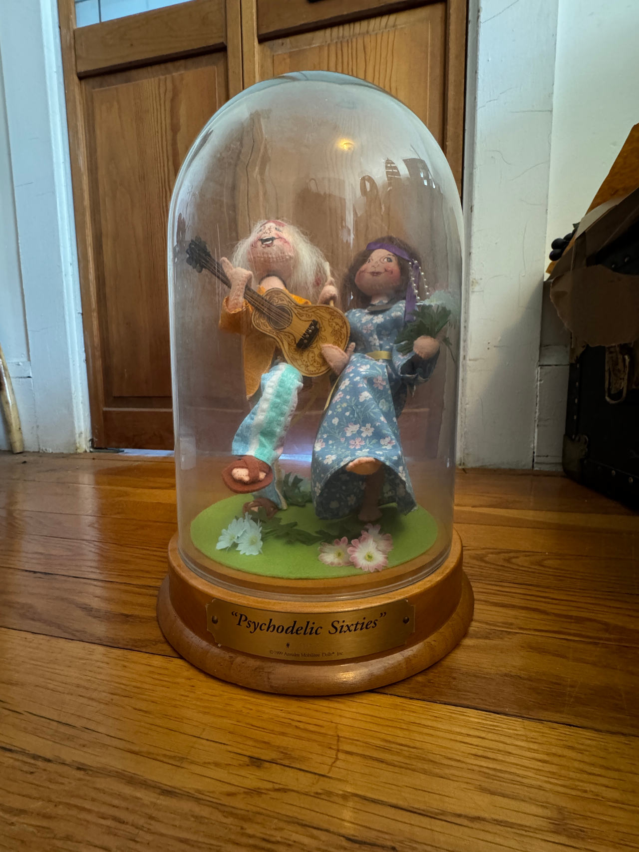 Annalee Psychedelic Sixties Figurine Display