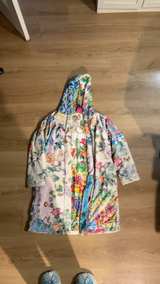 Johnny Was Puffer Jacket BIYA Sherpa dreamer white floral NEW with Tags  - Image 1