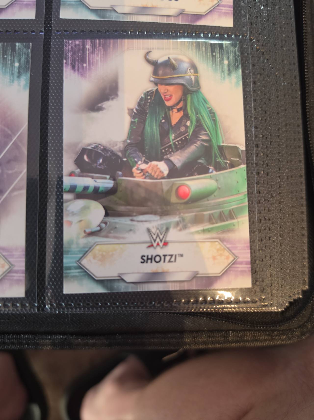 2022 Panini Prizm WWE Shotzi Trading Card