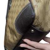 Gucci GG Crystal Princy Tote Brown - Image 7
