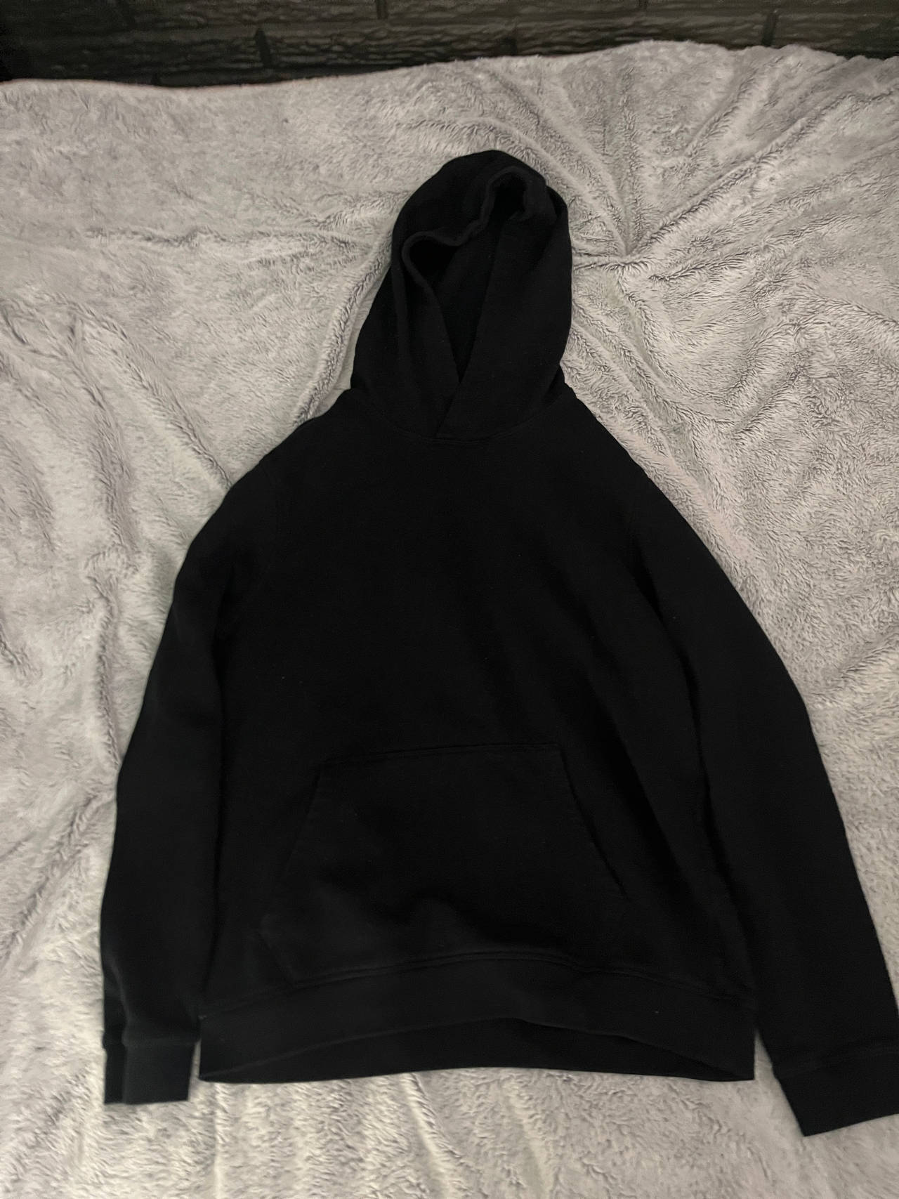 Black Pullover Hoodie