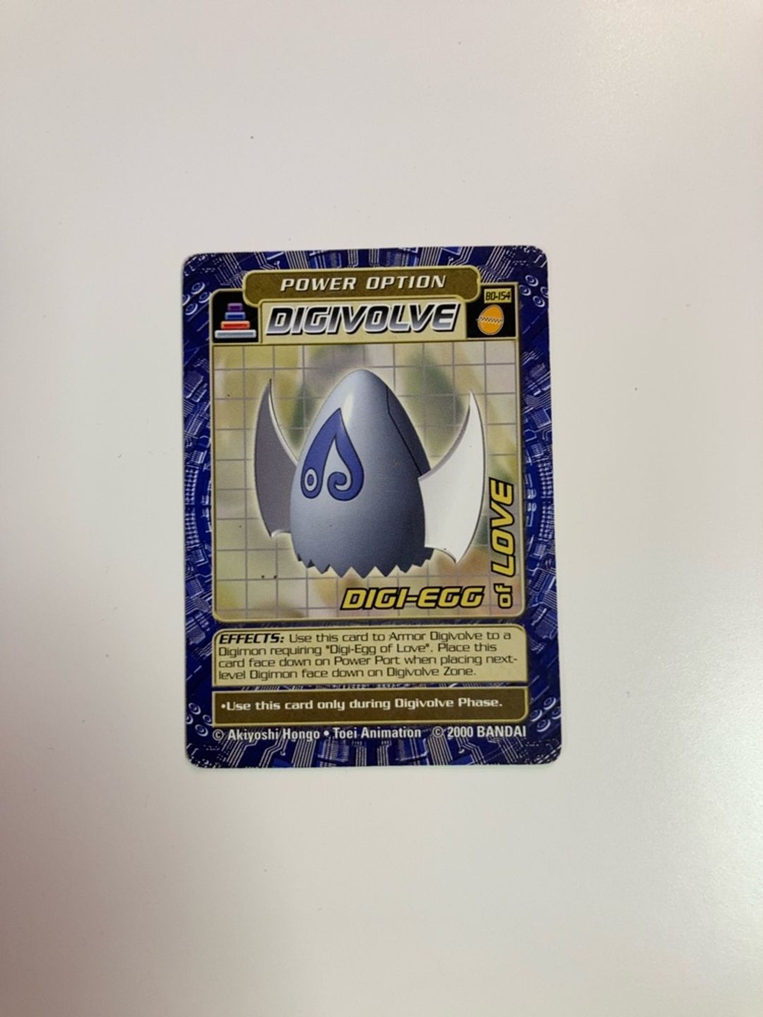Bandai Digi-Egg of Love (BO-154) Card