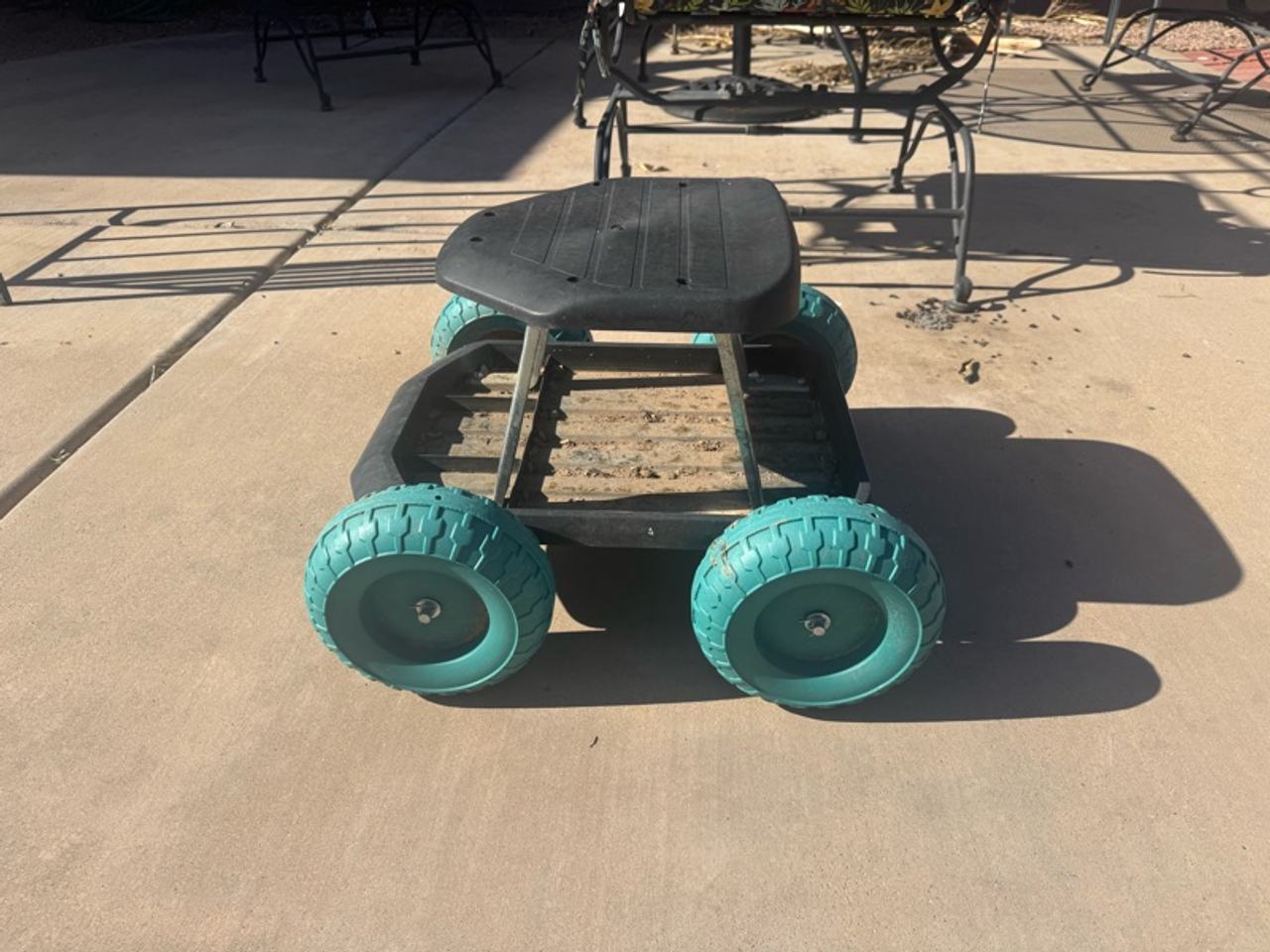 Racatac Rolling Garden Seat with Wheels