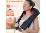 Back and Neck Massager,Shiatsu Back Massager with Heat,Cordless Portable Kneadin - Image 2