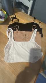 Bundle of 3 Ribbed Cami Tank Tops - Old Navy, Forever 21, Bozzolo great shape. - Image 2