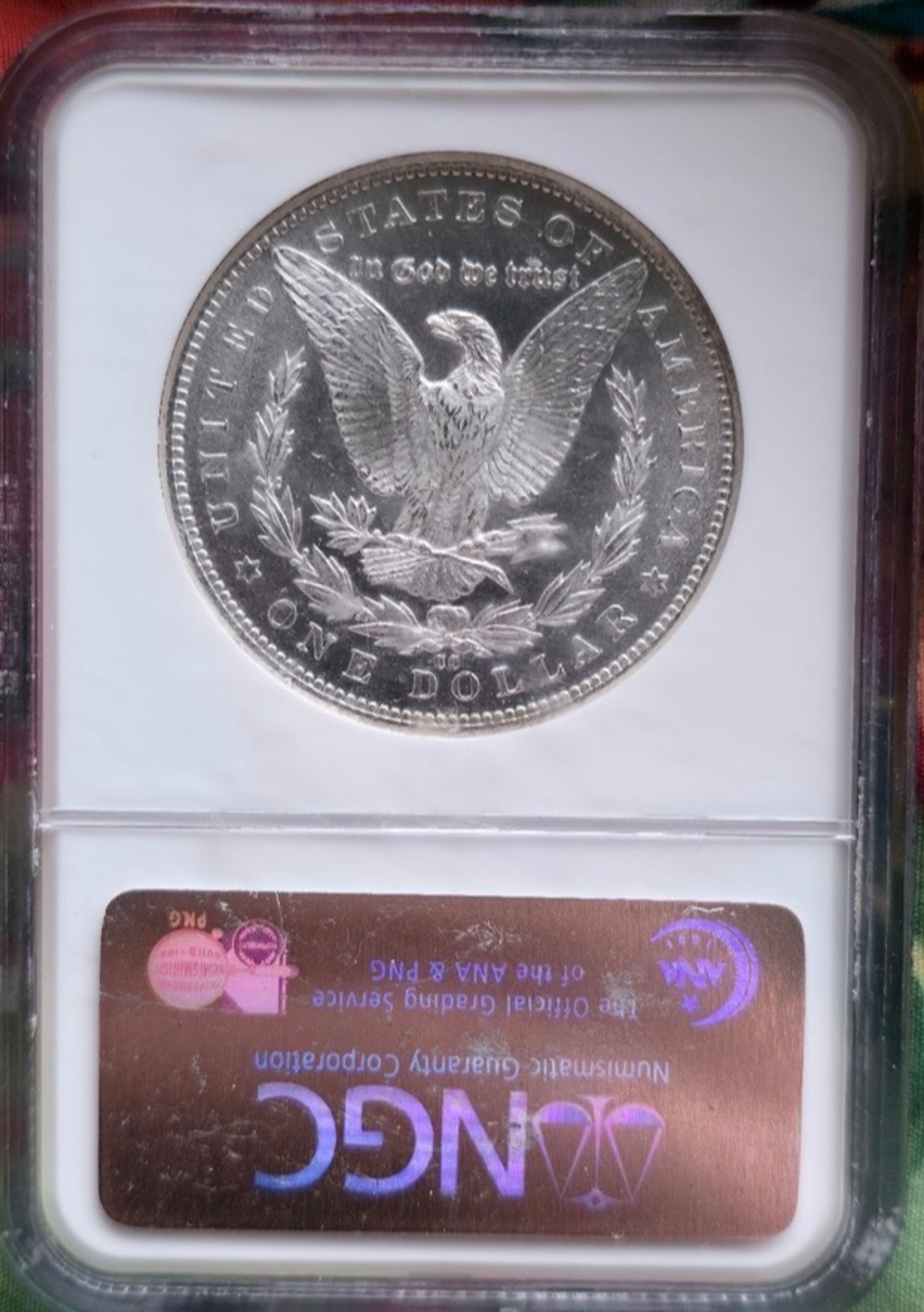 1884-CC Morgan Silver Dollar MS64 NGC - Image 3