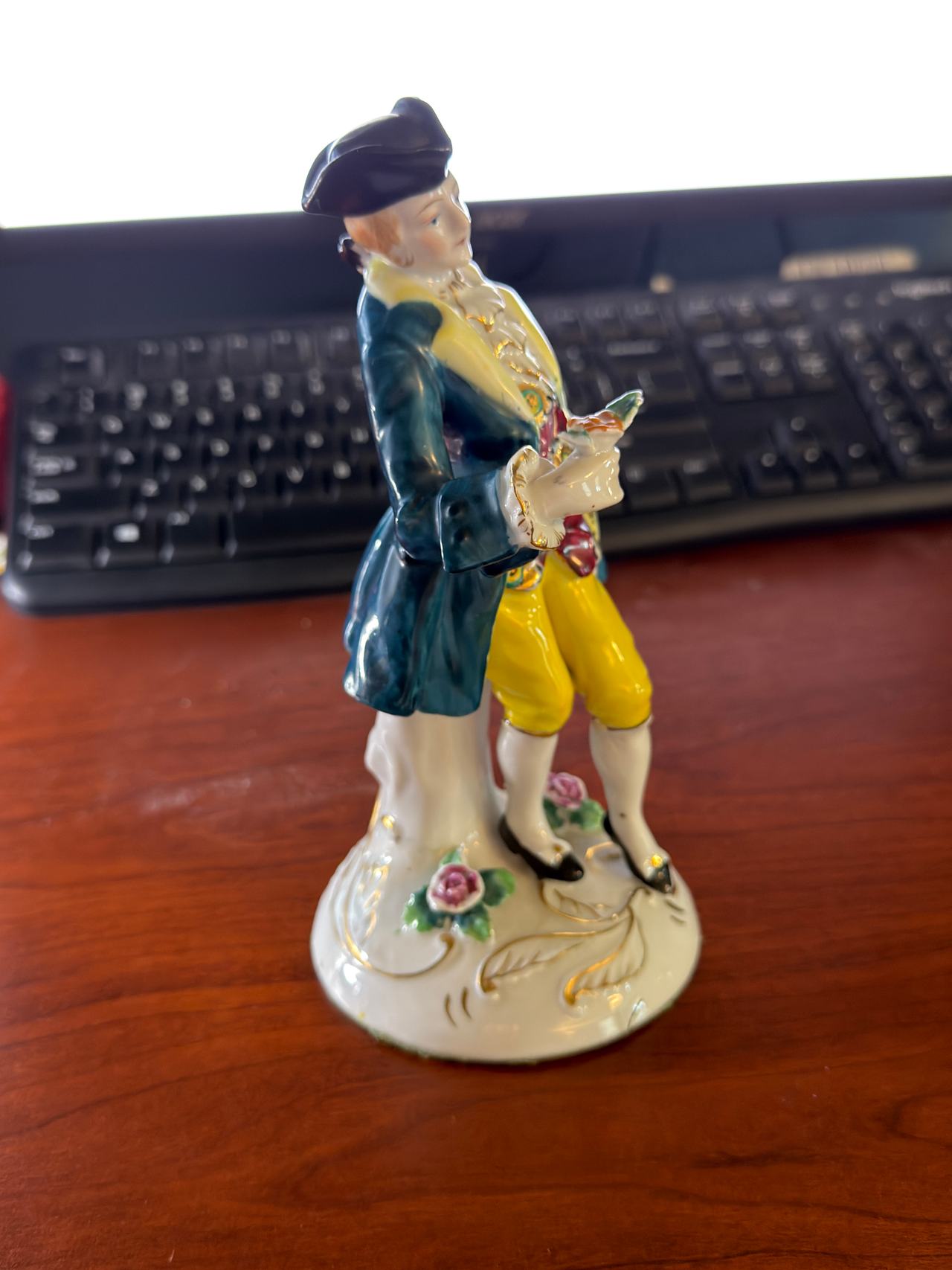 Vintage Stangl Porcelain Colonial Man Figurine