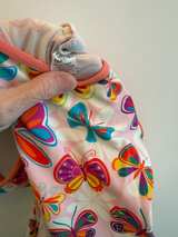Girls Butterfly Print Swim Dress Size 12/13 - Image 2