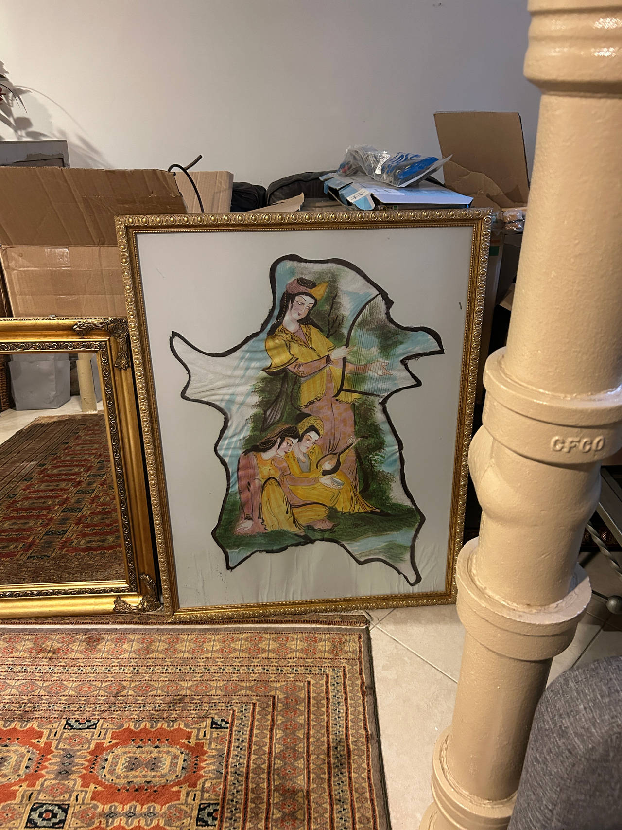 Persian Painting Framed