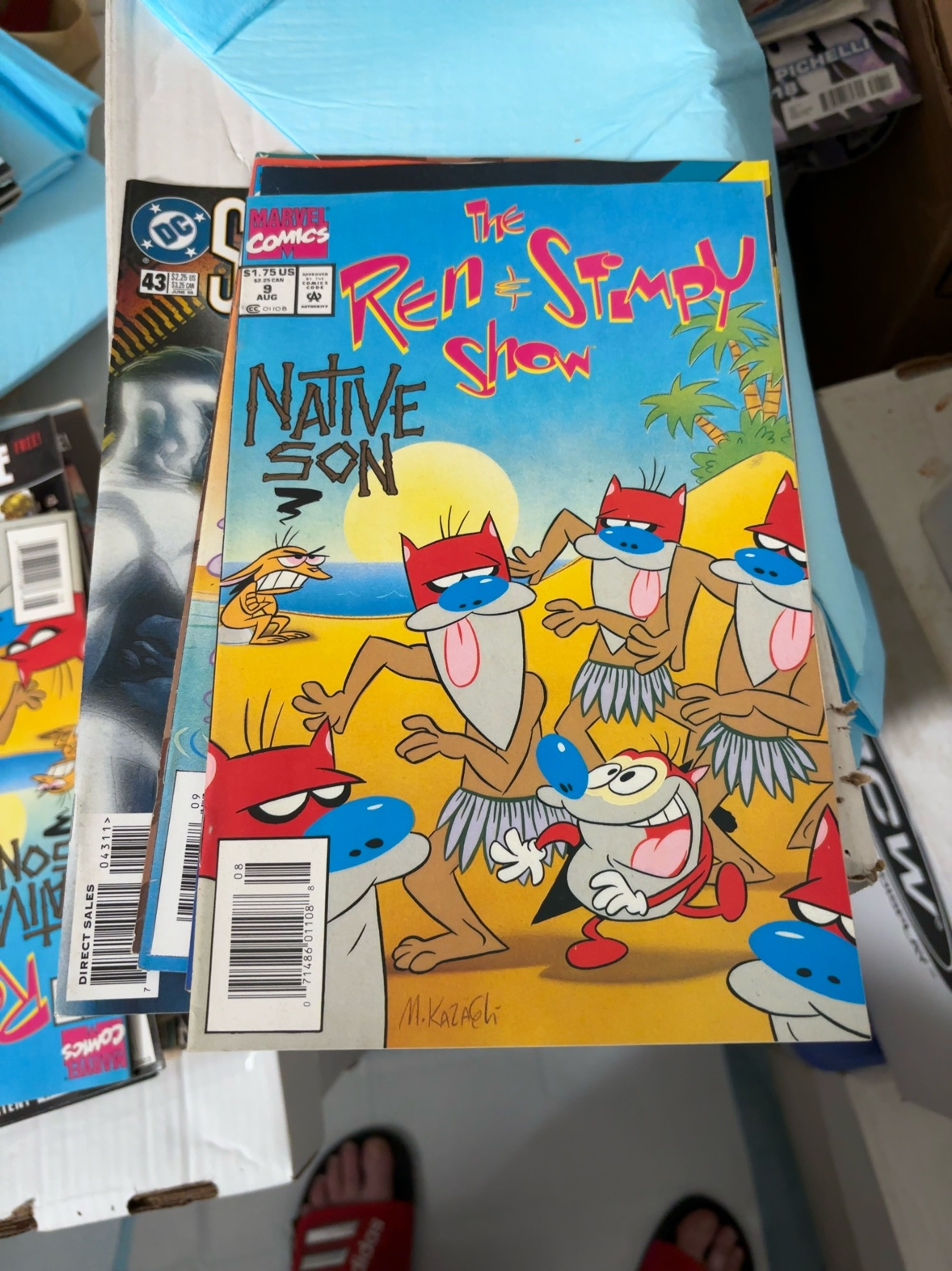 Marvel Ren & Stimpy Show #9 Newsstands Comic Book
