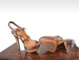 Gianni Bini Platform Bronze Sandals - Image 2