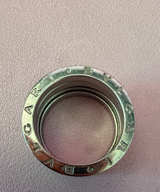 Bvlgari B.zero1 3-Band Ring in 18K White Gold - Image 1