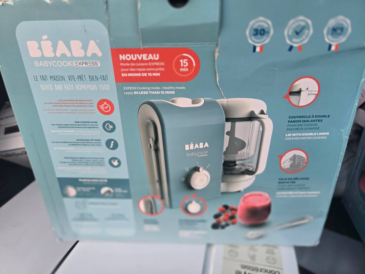 BÉABA Babycook Express 4-in-1 Baby Food Maker