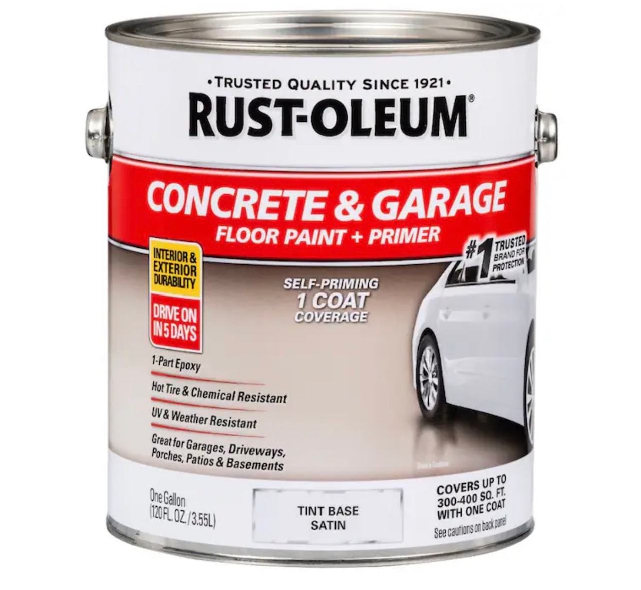 Rust-Oleum Concrete & Garage Floor Paint + Primer